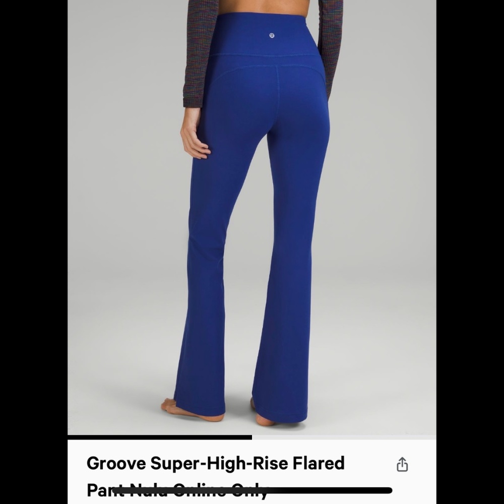 Lululemon Groove Pant SHR Flare Pant *Nulu